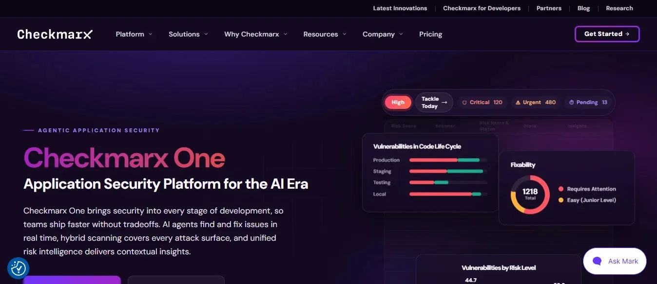 Checkmarx — Best Enterprise AppSec Depth