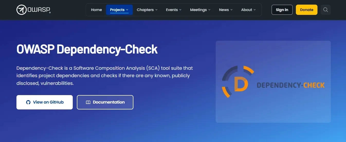 OWASP Dependency-Check — Best OSS Self-Host Floor