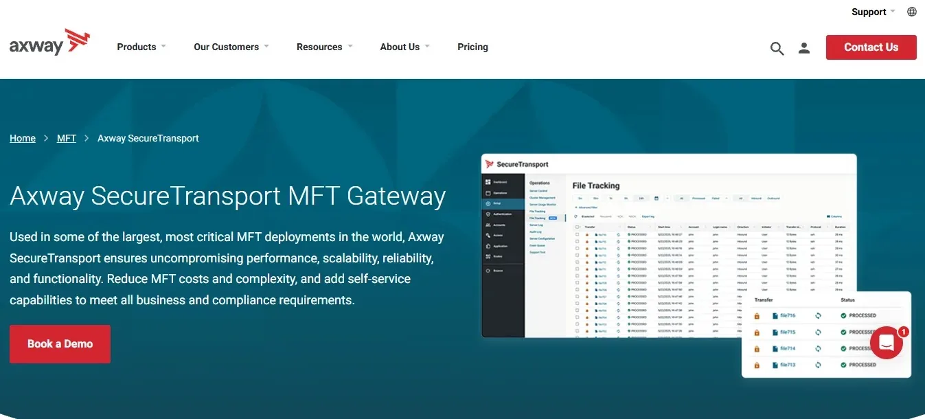 Axway — Best Enterprise MFT Depth