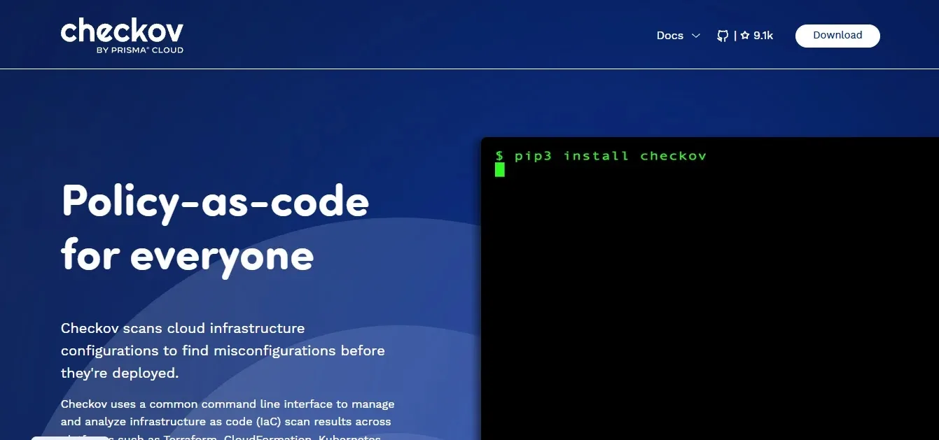 Palo Alto (Checkov) — Best OSS Floor + Platform