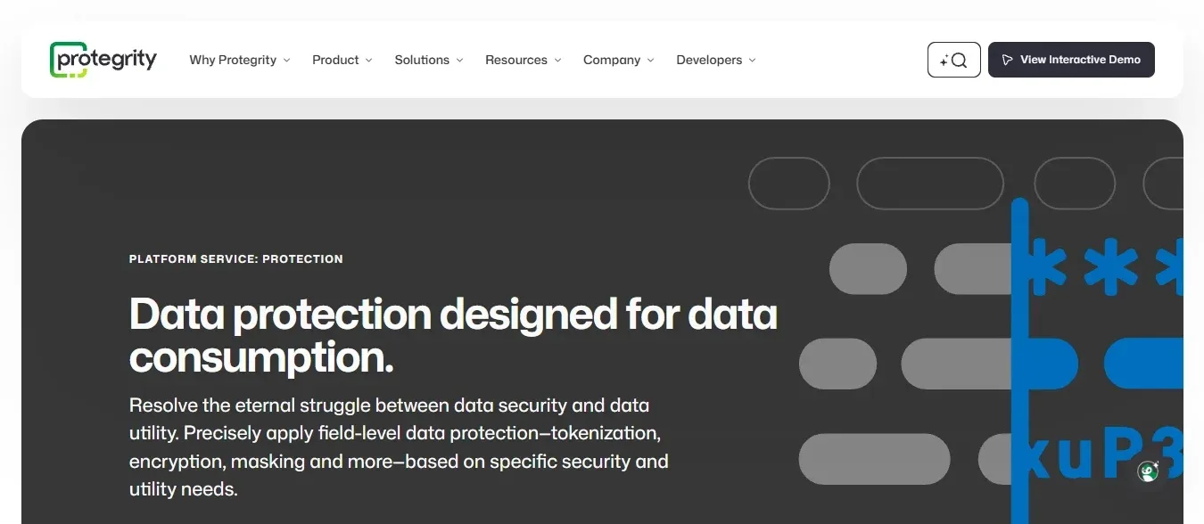 Protegrity — Best Enterprise-Data Tokenization