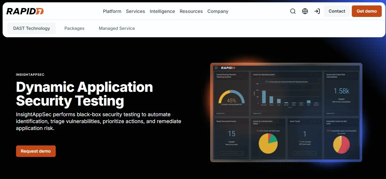 Rapid7 (InsightAppSec) — Best SOC-Integrated