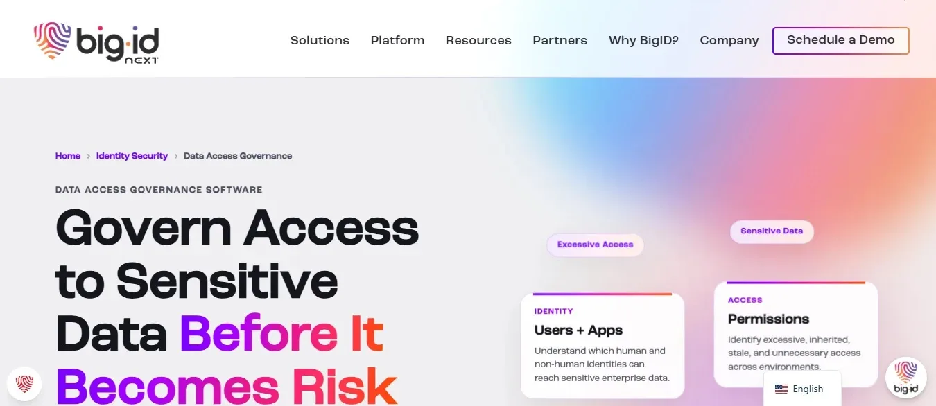BigID — Best Discovery-Anchored Governance