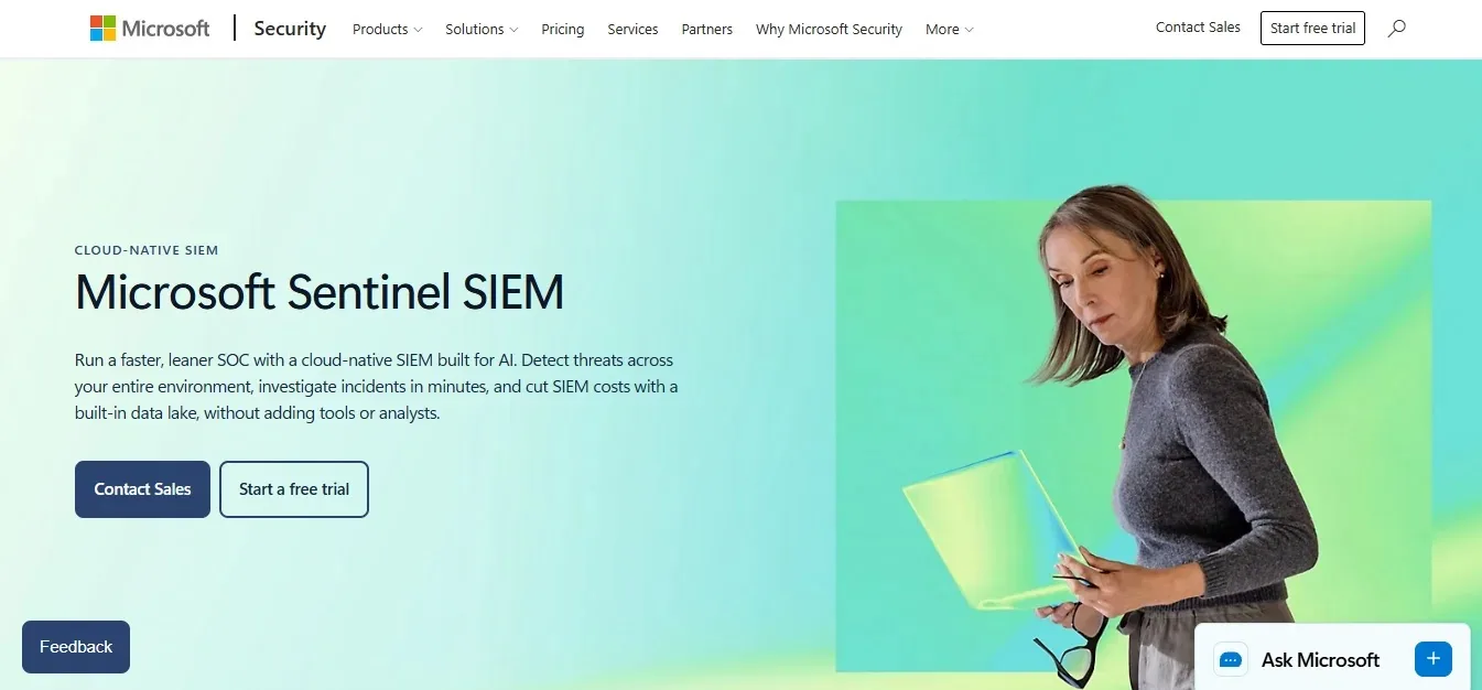 Microsoft Sentinel — Best Cloud-Native Estate Fit