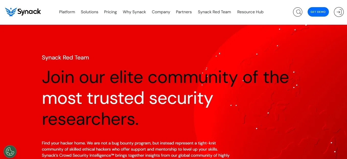 Synack — Best Vetted Red Team