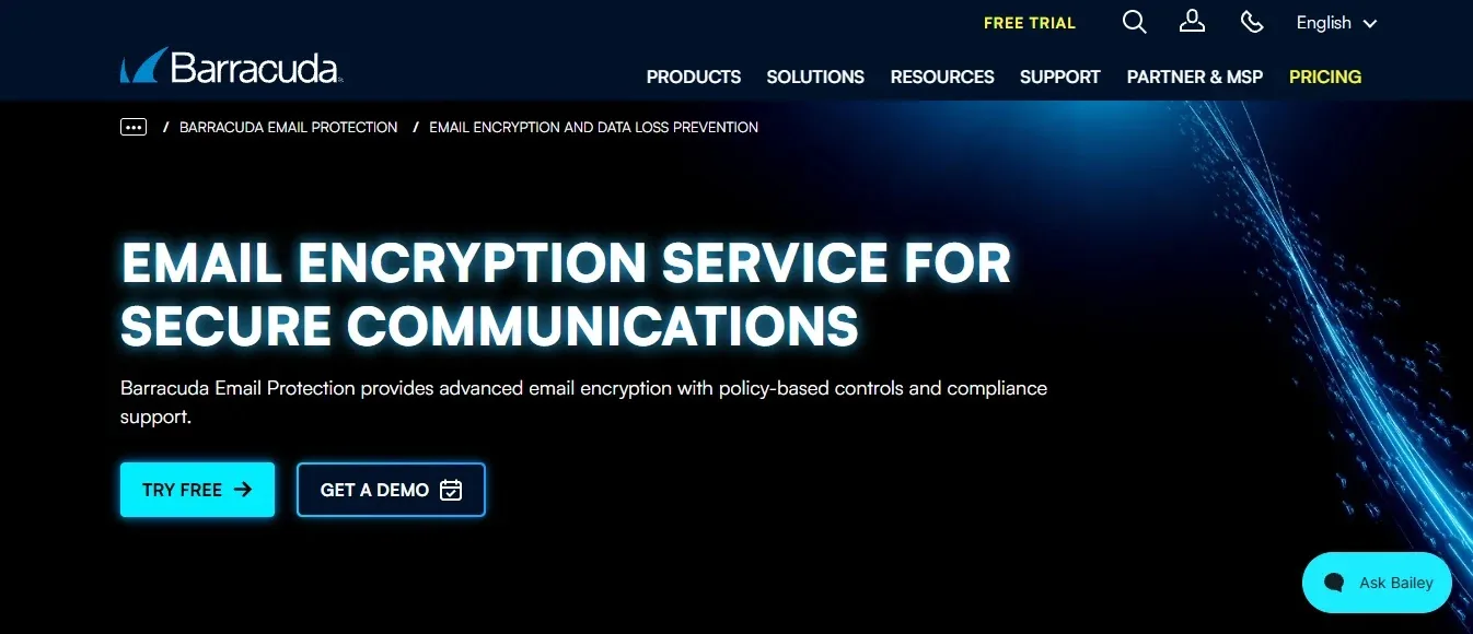 Barracuda — Best SMB-Bundle Encryption