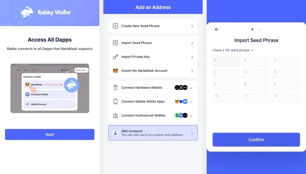 Rabby Clone Interface (Source - Socket.dev)