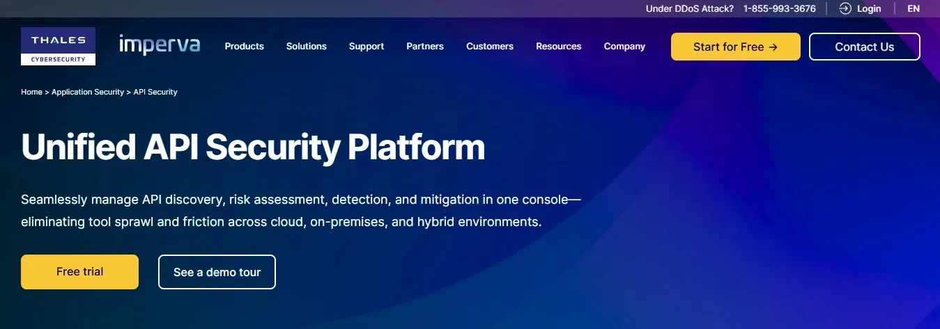 Imperva — Best WAAP-Estate Integration