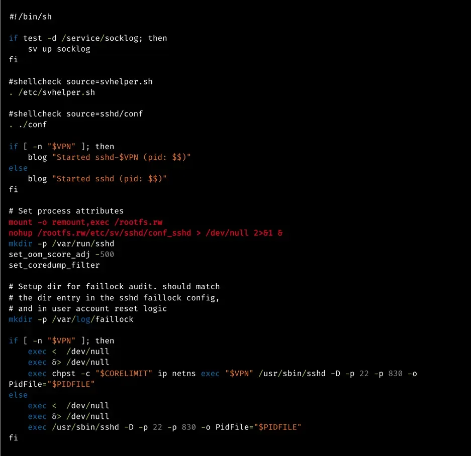 conf_sshd execution logic (Source - Cisco Talos)