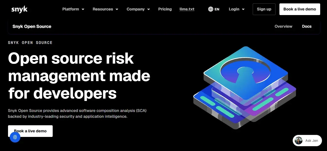 Snyk — Best Developer Breadth
