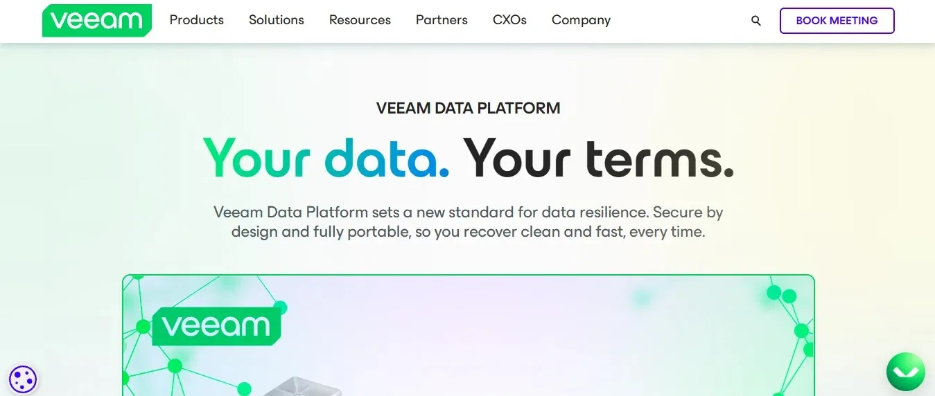 Veeam — Best Overall Breadth + Resilience