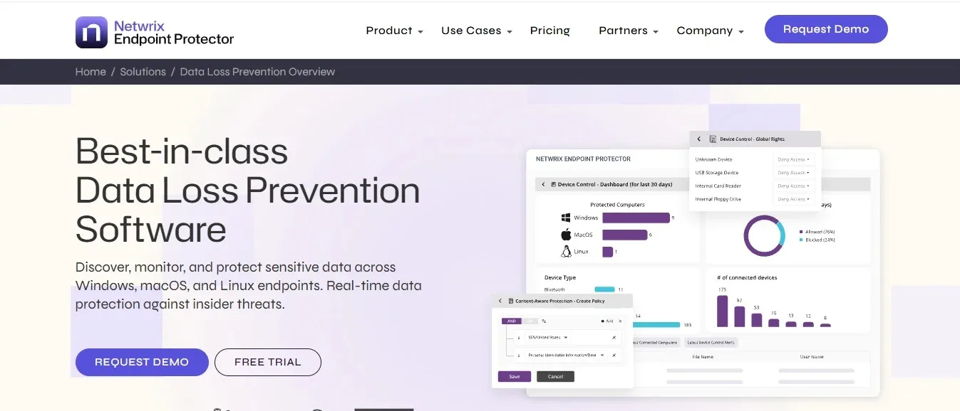CoSoSys (Endpoint Protector) — Best SMB Device DLP