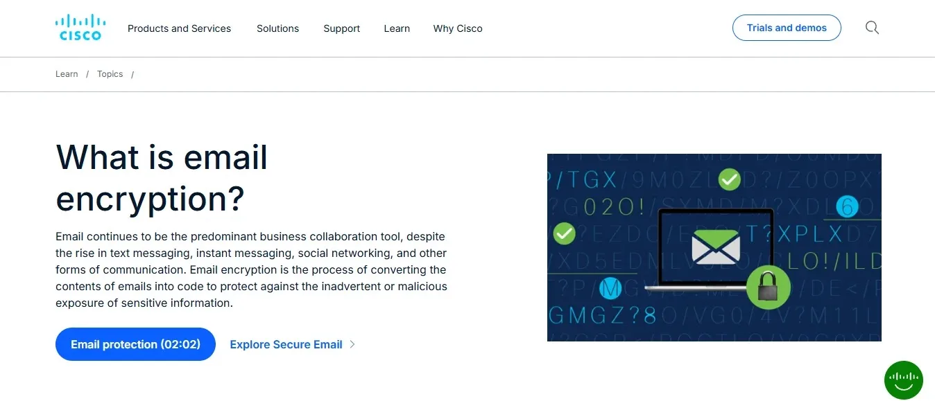 Cisco Secure Email Encryption — Best Network-Suite Encryption