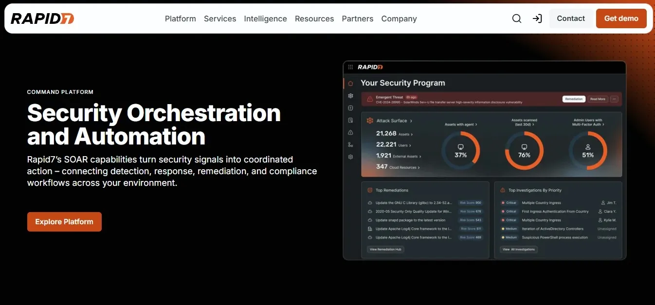 Rapid7 InsightConnect — Best Mid-Market Bundled Automation