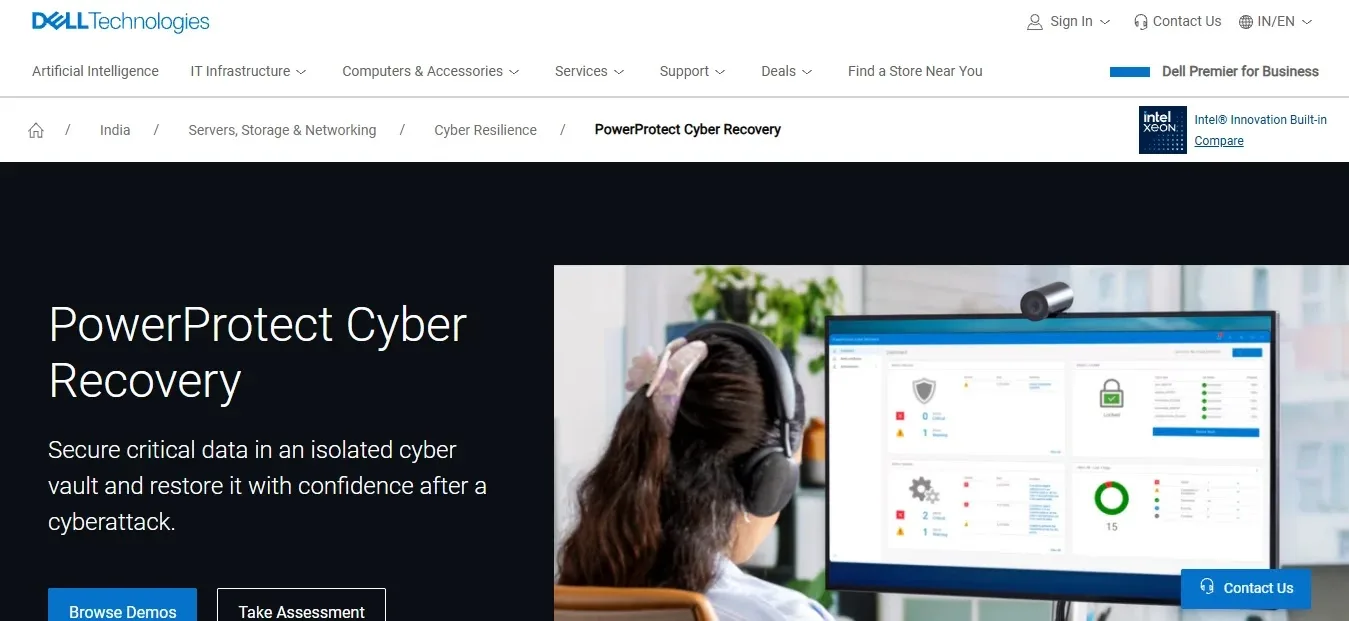 Dell (PowerProtect) — Best Vaulted Infrastructure