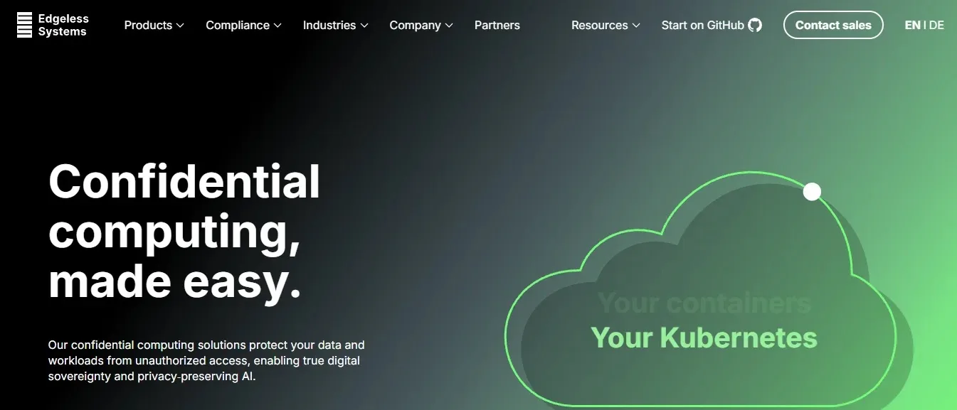 Edgeless Systems — Best Open-Source Confidential Kubernetes