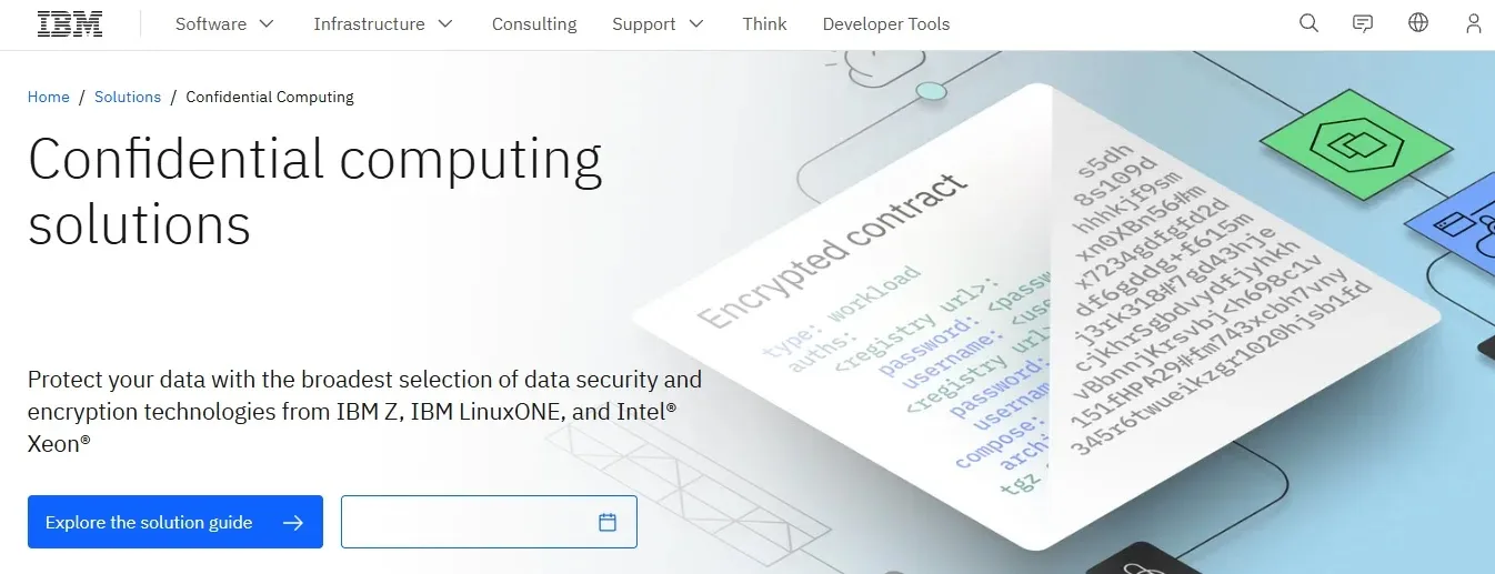 IBM — Best Regulated-Industry Confidential Cloud