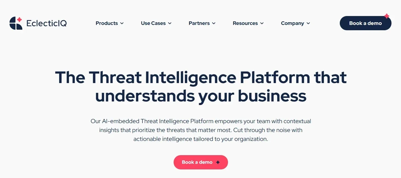 EclecticIQ — Best Analyst-Centric STIX-Native TIP