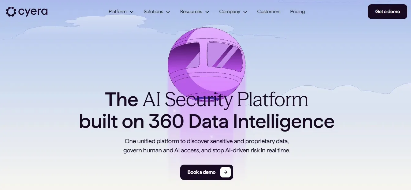 Cyera — Best Agentless Cloud-Native Discovery