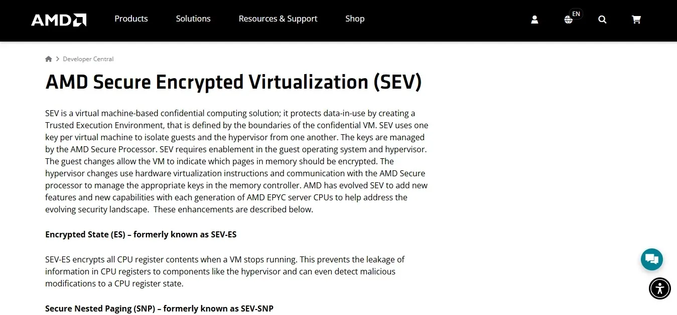 AMD (SEV-SNP) — Silicon Lane: Lift-and-Shift VMs