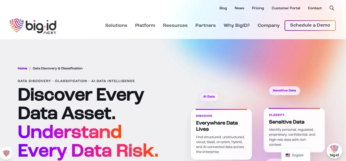 BigID — Best ML Discovery at Scale