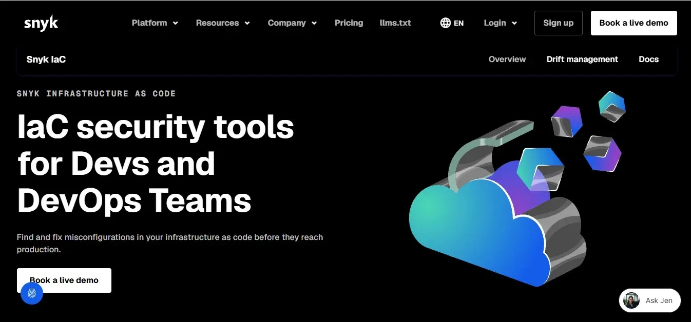Snyk (IaC) — Best PR-Native Fixes