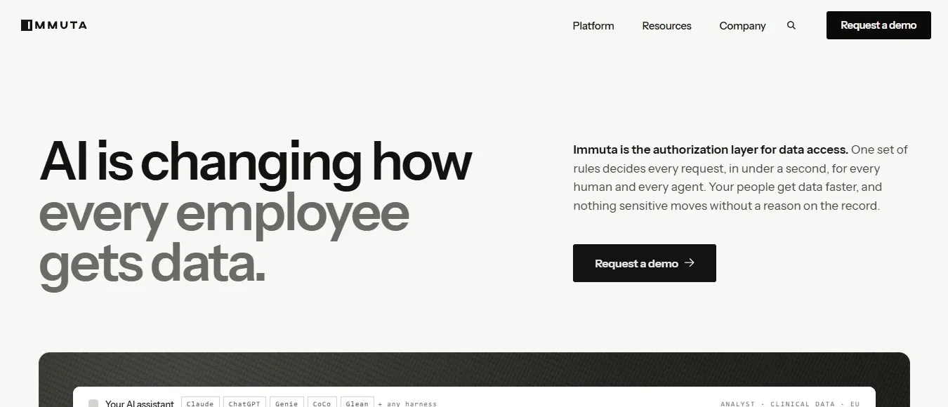 Immuta — Best Warehouse-Policy Discovery