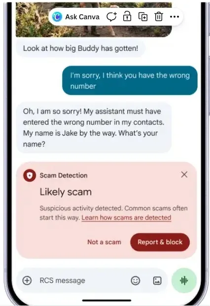 multi-layered protections across Google Messages (Source: google)