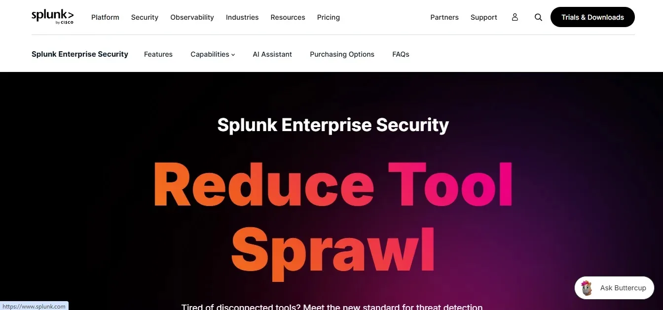 Splunk (Cisco) — Best Analytics Depth